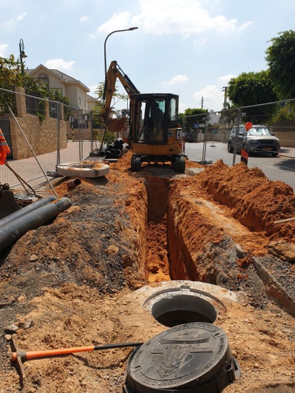 תשתיות עבודות צילום מניב ראשון